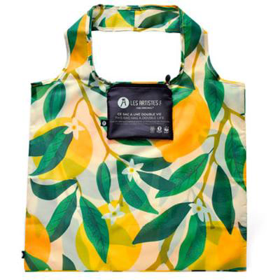 Bossa compra plegable reciclada Lemon
