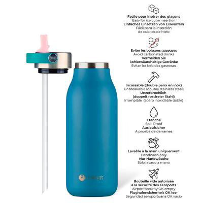 Ampolla t�rmica 2.0 Sport 1000 ml Ocean