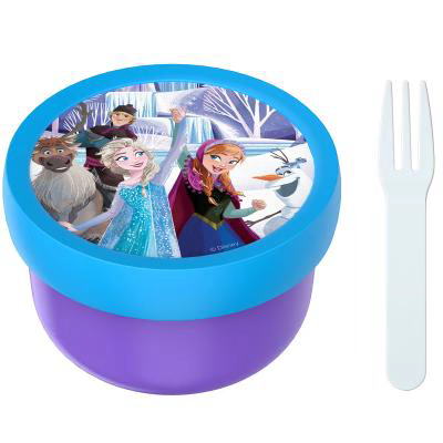 Fiambrera fruita forquilla 300 ml Frozen Friends