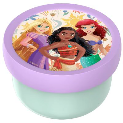 Fiambrera fruita forquilla 300 ml Princess Power