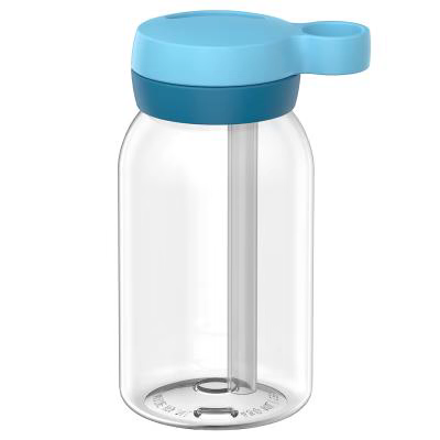 Botella con pajita 450 ml