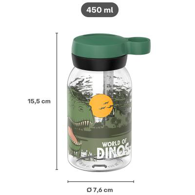 Ampolla amb canyeta 450 ml Dino