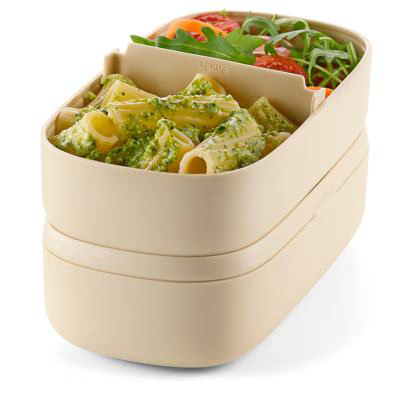 Carmanyola doble Natural Lunchbox 1 L