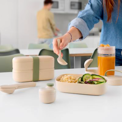Pot per a salses i condiments Lekue Natural