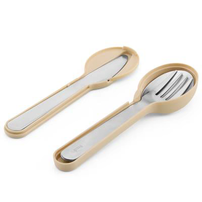 Joc 3 coberts amb funda Lekue Natural