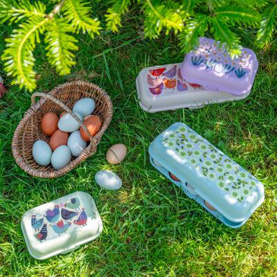 Ouera x10 Koziol Eggs to Go Bloomies Camelia
