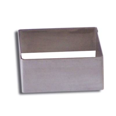 Anella quadrada inox 20x5h cm