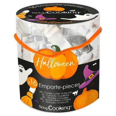 Set 16 talladors galetes Halloween