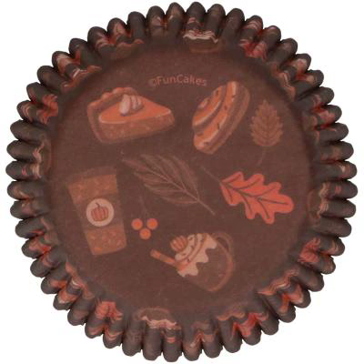 Paper cupcakes x48 Tardor