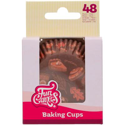 Paper cupcakes x48 Tardor