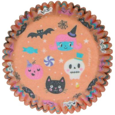 Paper cupcakes x48 Sweet Monsters