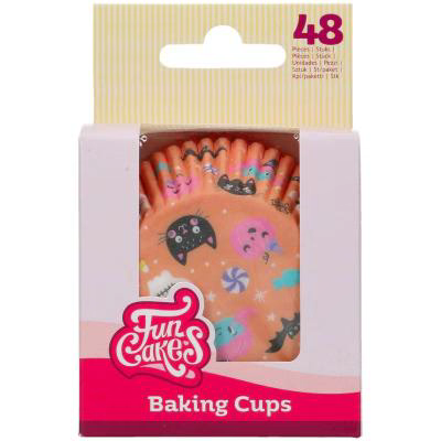 Paper cupcakes x48 Sweet Monsters