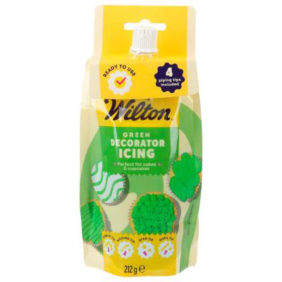 Tub gla�a Wilton amb 4 boquilles 212 g verd