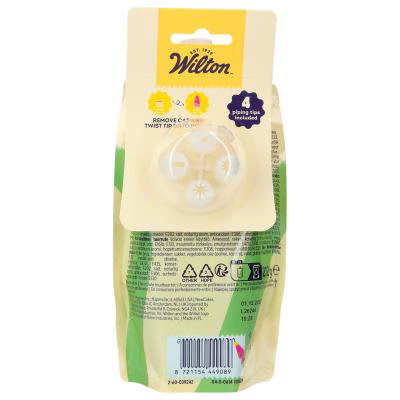 Tub gla�a Wilton amb 4 boquilles 212 g verd