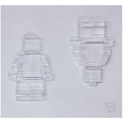Molde Mona Pascua chocolate Robot Lego