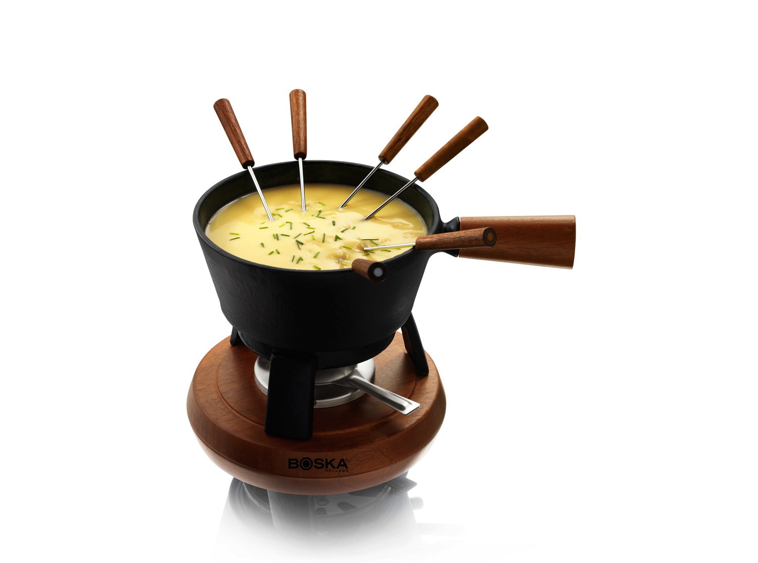 Fondue queso Boska Pro hierro fundido 1 L Gadgets & Cuina