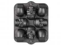 Molde aluminio Calaveras en 3 D x 8 cav