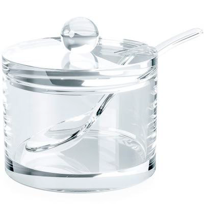 Azucarero cil�ndrico transparente acr�lico
