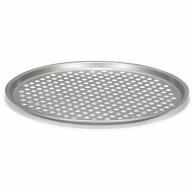 Bandeja pizza con agujeros met�lica 31cm