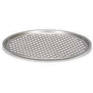Safata pizza perforada met�l.lica 31cm
