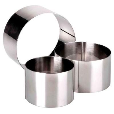 Aro acero emplatar redondo alto 6 cm