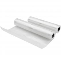 Pack 2 bobinas bolsas vaco 22+28 cm 5 metros