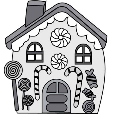 Molde Mona Pascua chocolate Casita Hansel&Gretel