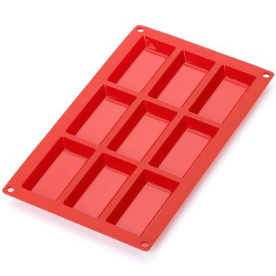 Molde financiero 9 cav x50 ml rojo