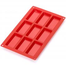 Molde financiero 9 cav x50 ml rojo