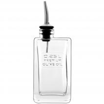 Botella cristal con tap�n para aceite Oil 250 ml