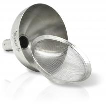 Embut decantador acer con colador