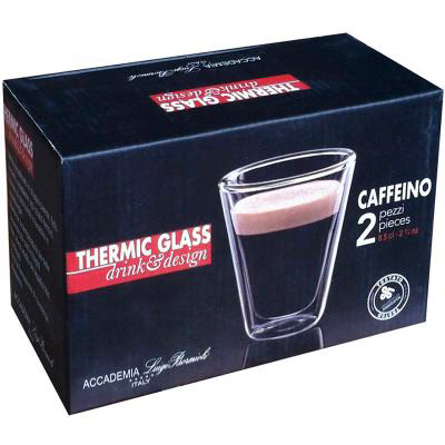 Set 2 tazas espresso t�rmicas Caffeino 8 cl