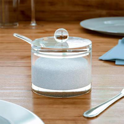 Azucarero cil�ndrico transparente acr�lico