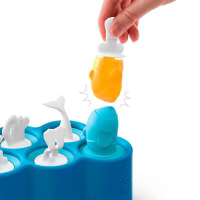 Molde 6 helados Zoku peces Fish pops