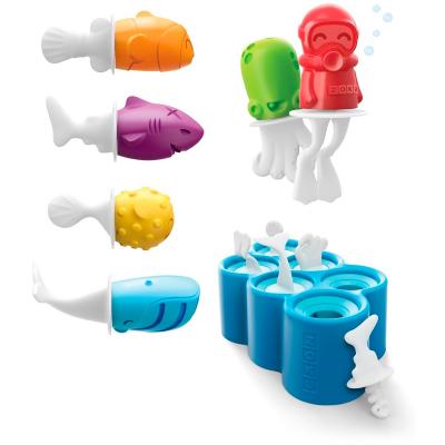 Molde 6 helados Zoku peces Fish pops