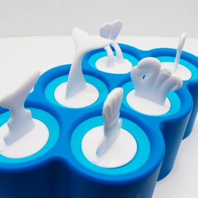 Molde 6 helados Zoku peces Fish pops