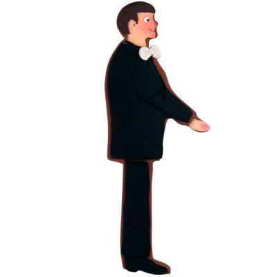 Cortador galletas novio boda 9,5 cm