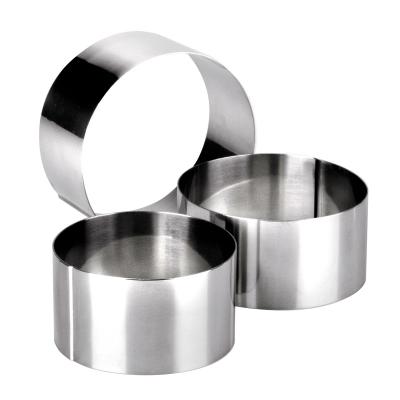 Aro acero emplatar redondo bajo 4,5 cm