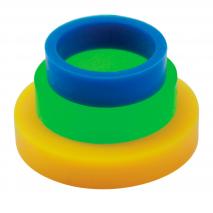 Juego 4 anillos gua para rodillos pequeos
