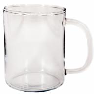 Tassa mug recta vidre borosilicat