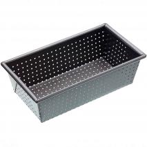 Molde para pan rectangular agujereado 23 cm