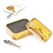 Set 6 forquilles aperitiu Sardina en llauna