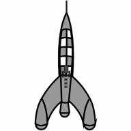 Molde Mona Pascua chocolate Cohete Espacial