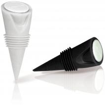 Set 2 tapones silicona para vino