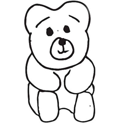 Molde Mona Pascua chocolate Oso de peluche