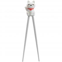 Palillos japoneses para ni�os gato de la suerte