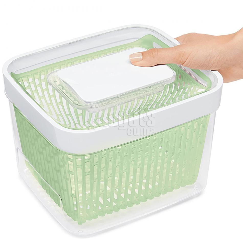 Contenedor Oxo GreenSaver con rejilla y filtro Gadgets & Cuina