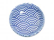 Cuenco para soja Nippon Blue olas