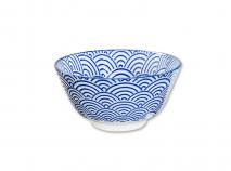 Bol arroz japon�s Nippon Blue ola 12 cm