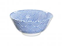 Bol japon�s Tayo Nippon Blue ola 15 cm